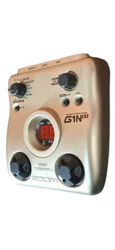 Pedaleira P/guitarra Zoom G1 Next Com Fonte Original