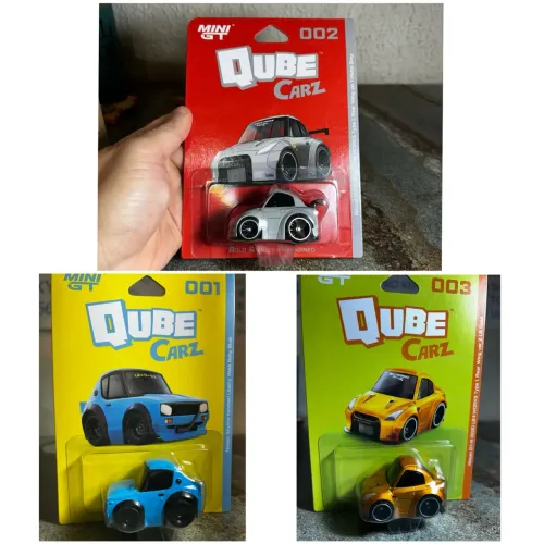 Lote mini gt Qube carz jdm skyline, r35 lb