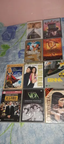 Filmes em Dvds originais.