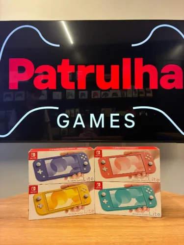 Nintendo Switch Lite 128GB - Portátil e Divertido ?