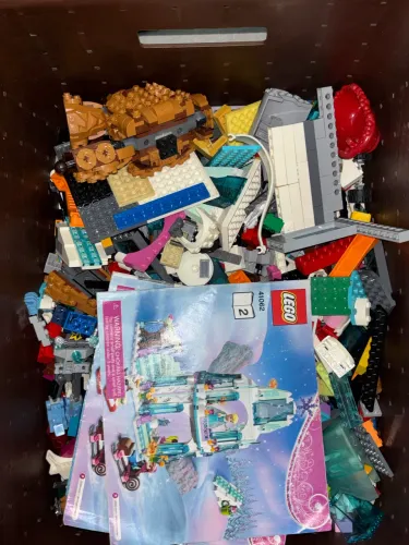 3kg de Peças LEGO Originais + Compatíveis - Lote Grande