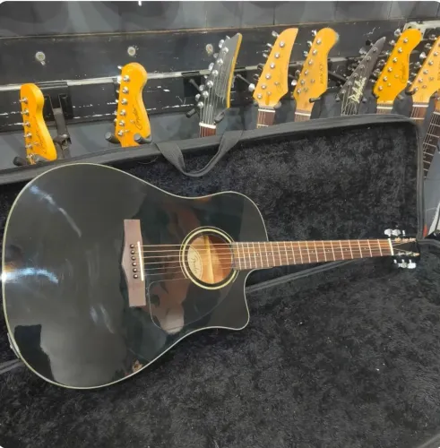 Violão Fender CD-60CE BK!