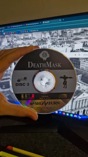 Death Mask Disco 3 Japonês - Sega Saturn