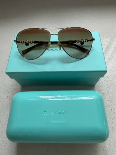 Óculos de sol aviador Tiffany