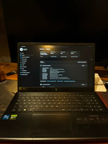 Nitro v15 24GB RAM RTX3050 6gb NVME 512gb