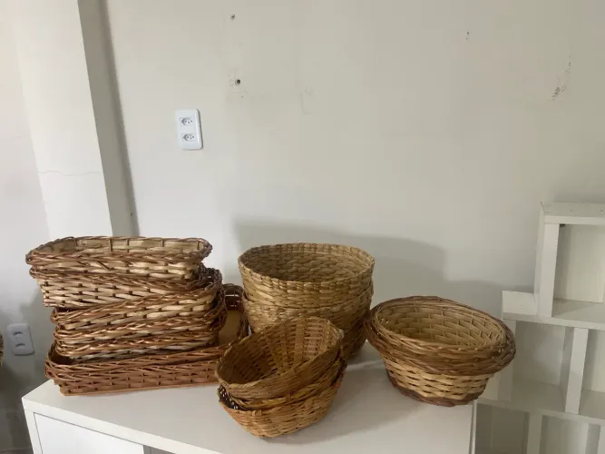 13 cestas em diversos tamanhos