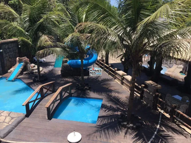 Hotel Fazenda á Venda em Peruíbe, SP / Com 3 Piscinas, Tobo-Água, Bar, Restaurante e Churr