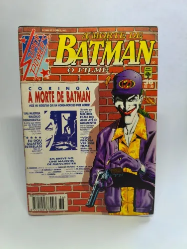 Q Gibi Super Powers Nº 36 - A Morte de Batman O Filme - Abril 1995