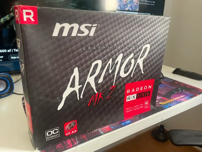RX580 8Gb MK2 MSI CAIXA E MANUAL