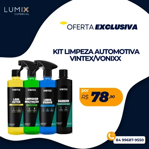 KITA LAVAGEM AUTOMOTIVA VINTEX/VONIXX