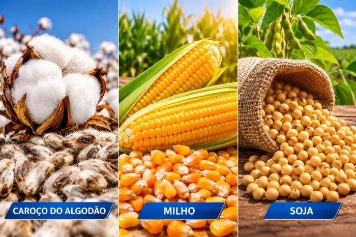 VENDA DE COMMODITIES | MILHO ? SOJA ? CAROÇO DE ALGODÃO