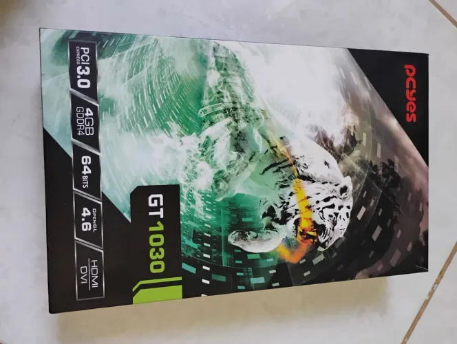 Placa de vídeo pcyes NVidia GT1030 GDDR4 seminova