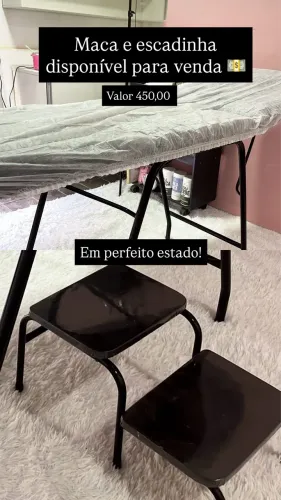 Maca e escadinha para Studio 