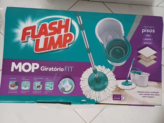 Mop giratório Fit Flash Limp