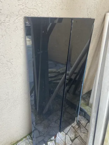3 Vidros preto