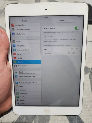 iPad Mini 1ª Geração 16GB Branco - Ótimo para Leitura e Estudo (Wi-Fi)