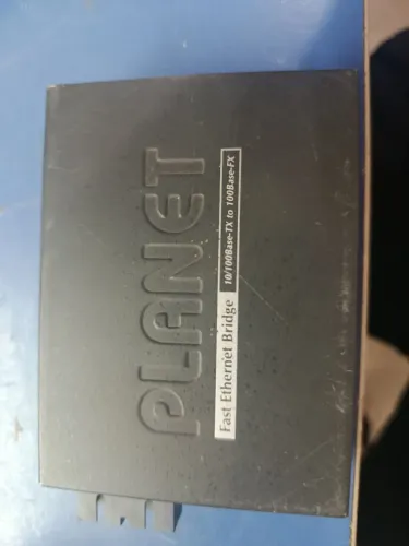 Conversor de mídia Fast Ethernet Marca Planet FT-802s15 - 6 unidades disponíveis