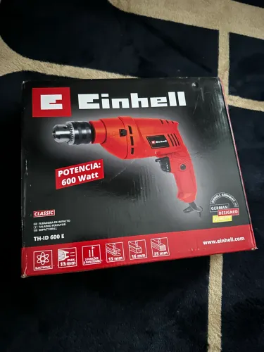 Furadeira de Impacto 600W Einhell TH-ID 600 E - Nova na Caixa