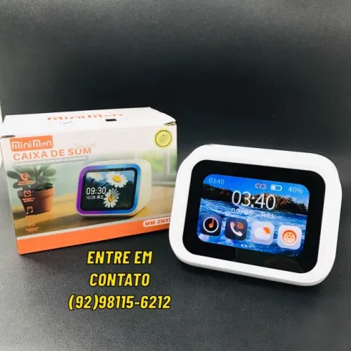 Caixa de som com voz Minimi - Entrega das 9 até 22hrs