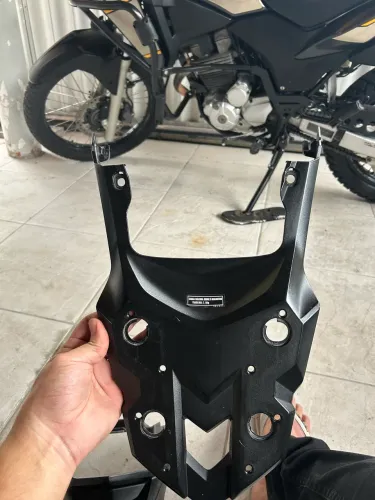 Rabeta e pára-lama/suporte de placa xre 300 2022 