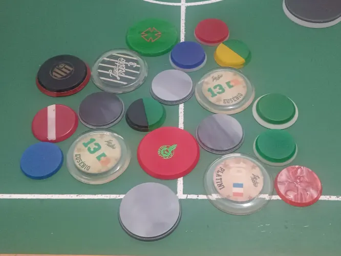 Lote 20 botões vintage futebol de mesa