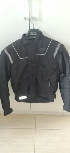 Jaqueta Motoclista Riffel Dynamic 2.0 Preta Impermeável com Forro