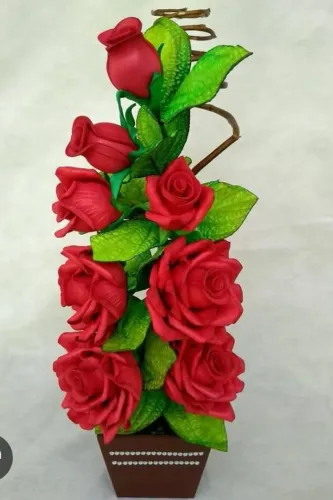 Frisador  de Metal para Flores de Eva  7 Peças