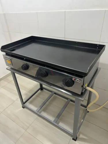 Chapa para lanche e porções