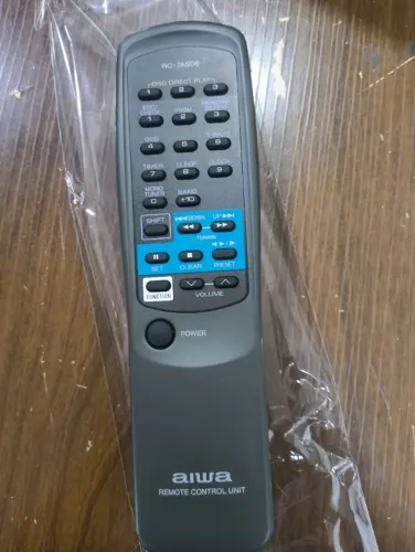 CONTROLE REMOTO Aiwa RC-7AS06 MICRO SYSTEM - ORIGINAL
