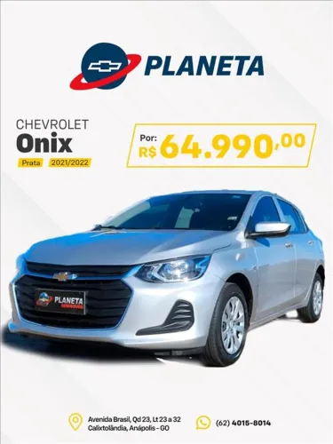 Chevrolet Onix Hatch 1.0 12V TB Flex Aut. 4P 2022