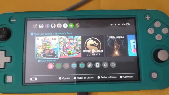 Nintendo switch lite usado