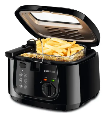 Fritadeira elétrica 127v 2,5Lt Nova 
