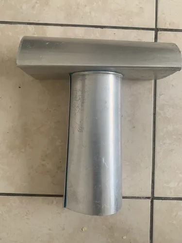 Chaminé chapéu T