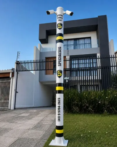 Poste de monitoramento sob medida