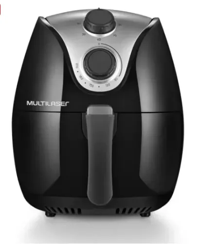 Air Fryer Fritadeira Elétrica 4L 1500W 220V Preta Multilaser - CE022