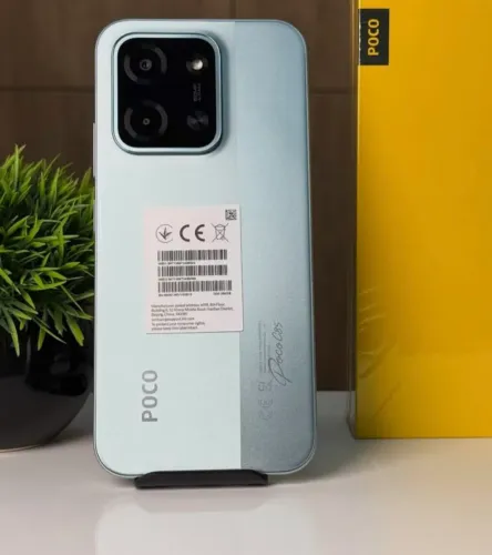 Telefone Com NFC - Poco C85 Verde 256/8 + Brinde