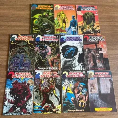Coleção completa Monstro do Pântano (Formatão Abril)