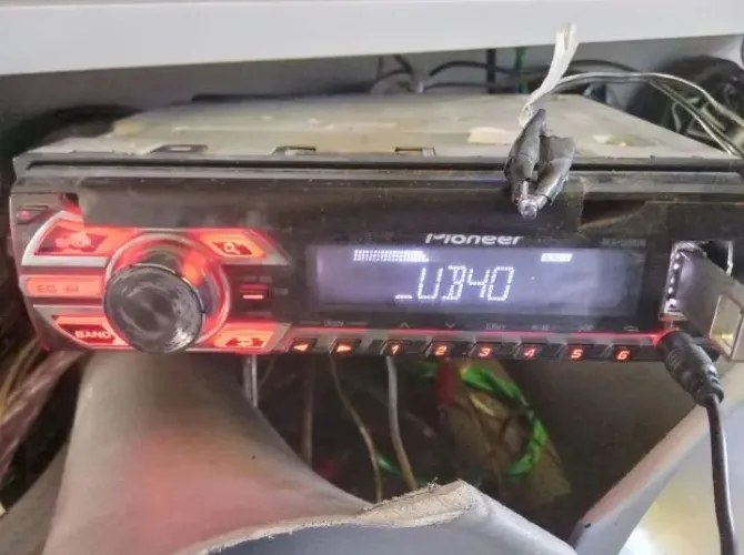 Aparelho de som pioneer todo bom