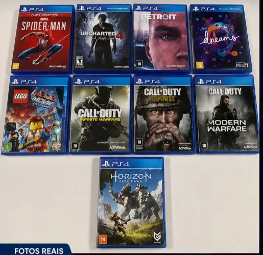 Jogos PS4 