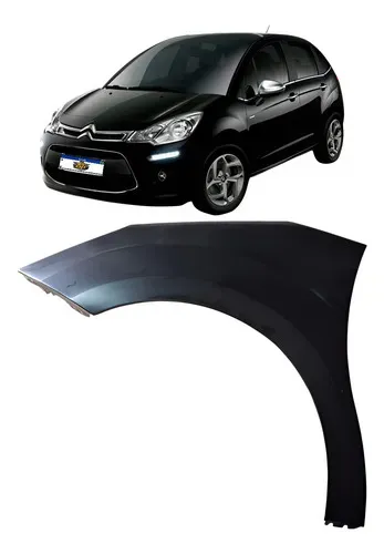 Paralama Dianteiro Esquerdo Citroën C3 2013 2014 2015 2016