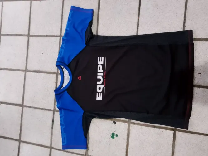 Rashguard Gracie barra Tamanho M azul