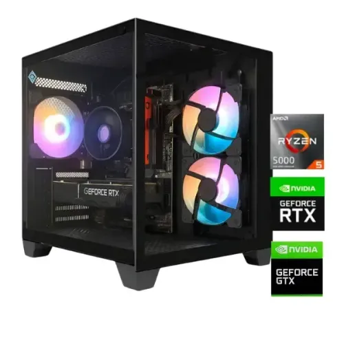 PC Gamer Agaron Ryzen 5 5500 , NVídia GeForce GTX 1660 Ti 16GB RAM - SSD - Gabinete Aquári