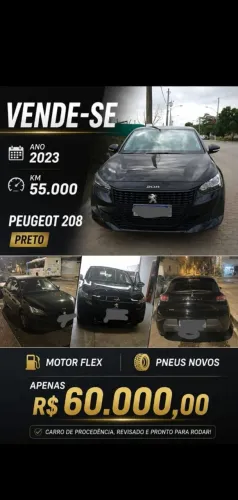 Peugeot 208 Like 1.0 Flex 6V 5P Mec. 2023