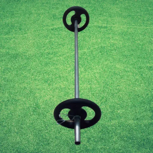 Kit com 10 kg de Anilhas e Barra de 1,20m