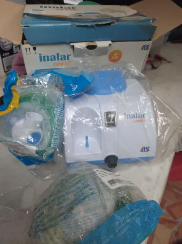 Nebulizador novo nunca foi usado