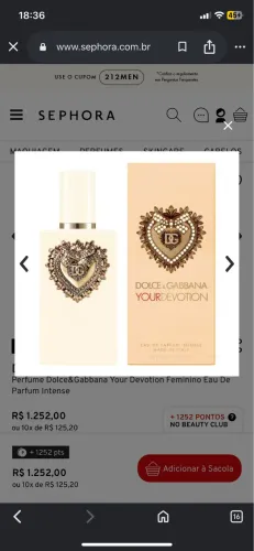 Your Devotion Dolce Gabanna