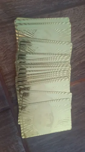 Baralho truco personalizado com estampa de nota de dólar