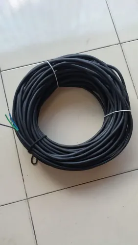 Cabo PP 4mm 3 vias com 51metros