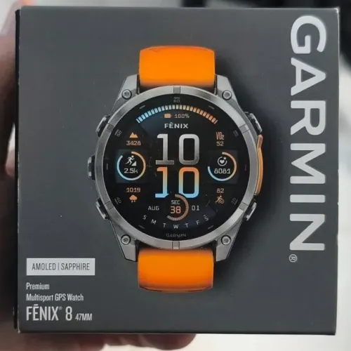 Garmin Fenix 8 47mm AMOLED Sapphire! Com Nota Fiscal! Garantia! Acc cartão! Atenção!!