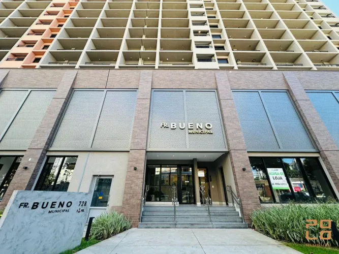 Apartamento para alugar no Edifício Residencial FR Bueno Municipal, localizado no Setor Bu